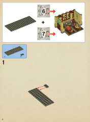 LEGO 4842 instructions page 2 – build guide