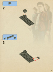 LEGO 4842 instructions page 3 – build guide