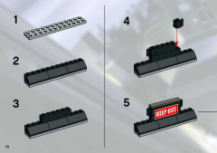 LEGO 4850 instructions page 18 – build guide