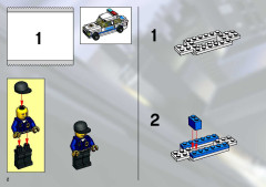LEGO 4850 instructions page 2 – build guide