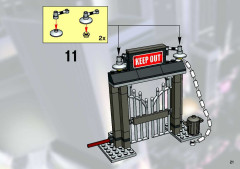 LEGO 4850 instructions page 21 – build guide