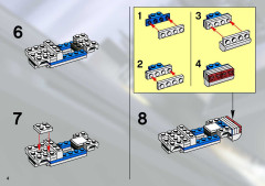 LEGO 4850 instructions page 4 – build guide