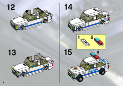 LEGO 4850 instructions page 6 – build guide