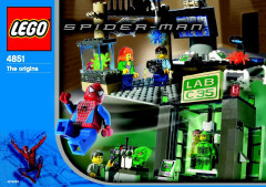 LEGO 4851 instructions page 1 – build guide