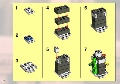 LEGO 4851 instructions page 14 – build guide