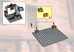 LEGO 4851 instructions page 21 – build guide
