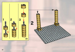 LEGO 4851 instructions page 22 – build guide