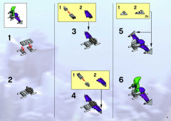 LEGO 4852 instructions page 5 – build guide