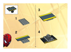 LEGO 4853 instructions page 18 – build guide