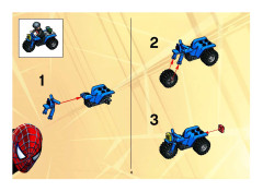 LEGO 4853 instructions page 4 – build guide