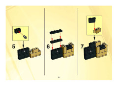 LEGO 4854 instructions page 21 – build guide