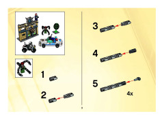 LEGO 4854 instructions page 3 – build guide
