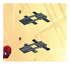 LEGO 4855 instructions page 16 – build guide