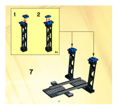 LEGO 4855 instructions page 17 – build guide