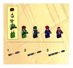 LEGO 4855 instructions page 2 – build guide