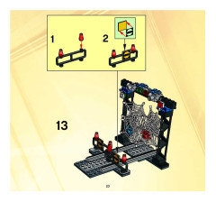 LEGO 4855 instructions page 23 – build guide