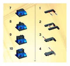 LEGO 4855 instructions page 29 – build guide