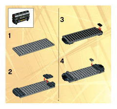LEGO 4855 instructions page 4 – build guide