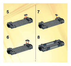 LEGO 4855 instructions page 5 – build guide