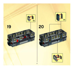 LEGO 4855 instructions page 9 – build guide