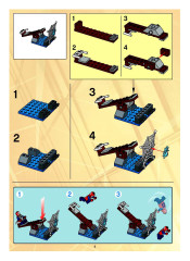 LEGO 4856 instructions page 6 – build guide