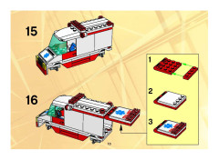 LEGO 4857 instructions page 10 – build guide