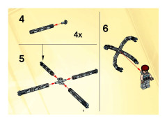LEGO 4857 instructions page 3 – build guide