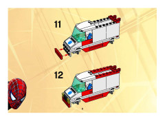 LEGO 4857 instructions page 8 – build guide