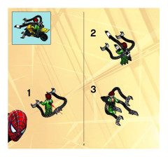 LEGO 4858 instructions page 2 – build guide