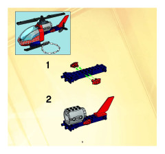 LEGO 4858 instructions page 5 – build guide