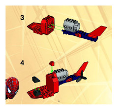 LEGO 4858 instructions page 6 – build guide