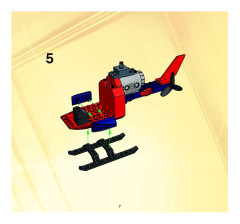 LEGO 4858 instructions page 7 – build guide