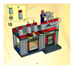 LEGO 4860 instructions page 23 – build guide