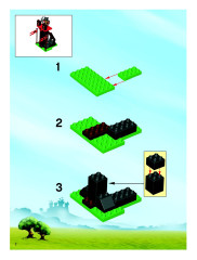 LEGO 4863 instructions page 2 – build guide