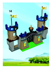 LEGO 4864 instructions page 13 – build guide