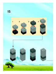 LEGO 4864 instructions page 14 – build guide