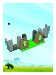 LEGO 4864 instructions page 8 – build guide