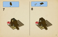 LEGO 4865 instructions page 7 – build guide