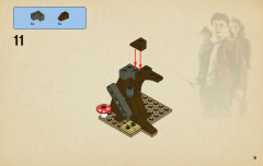 LEGO 4865 instructions page 9 – build guide