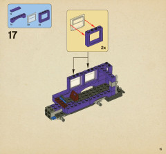 LEGO 4866 instructions page 15 – build guide