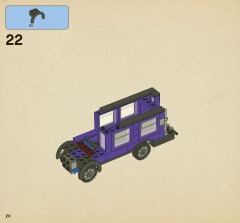 LEGO 4866 instructions page 20 – build guide