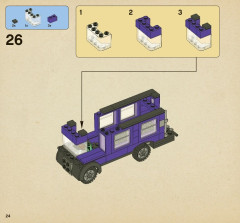 LEGO 4866 instructions page 24 – build guide