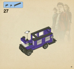 LEGO 4866 instructions page 25 – build guide