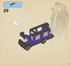 LEGO 4866 instructions page 27 – build guide