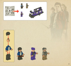 LEGO 4866 instructions page 3 – build guide