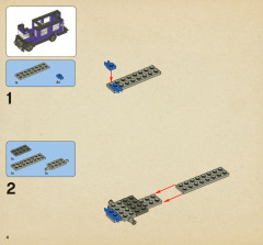 LEGO 4866 instructions page 4 – build guide