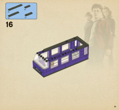 LEGO 4866 instructions page 41 – build guide