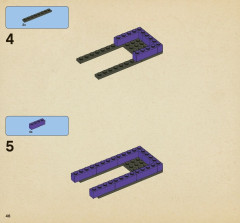 LEGO 4866 instructions page 46 – build guide