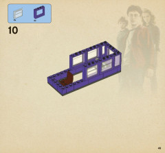 LEGO 4866 instructions page 49 – build guide