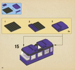 LEGO 4866 instructions page 54 – build guide
